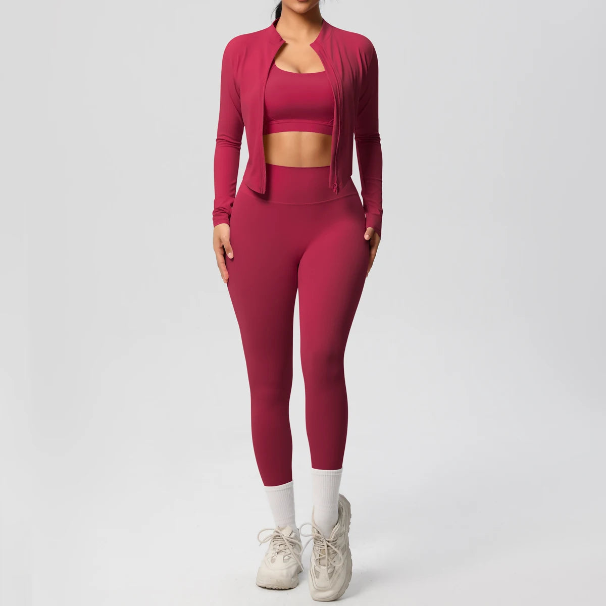 Activewear set – 10 color variants display