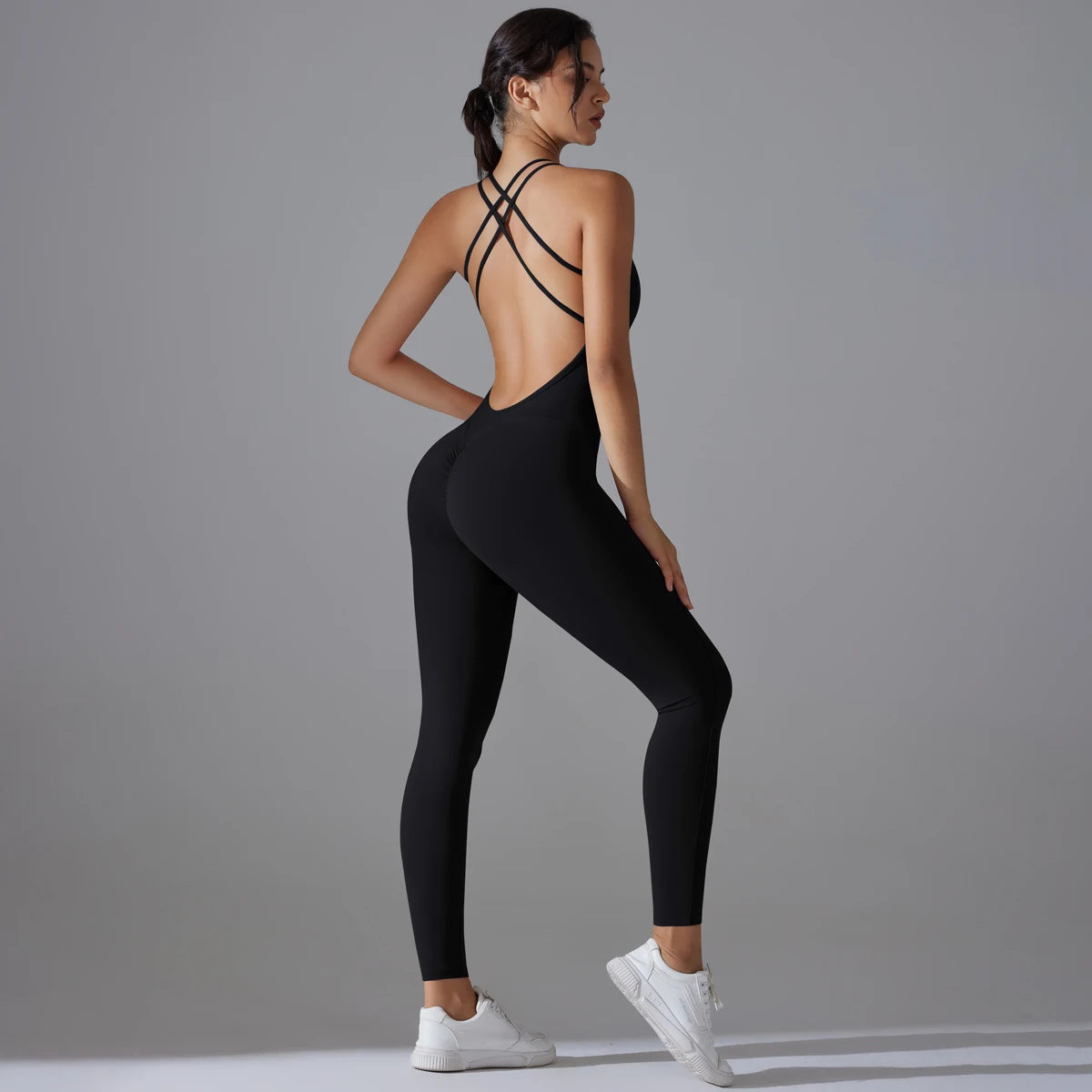 Activewear jumpsuit – 7 color variants display