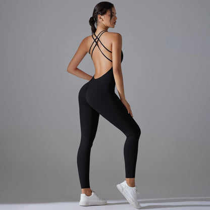 Activewear jumpsuit – 7 color variants display