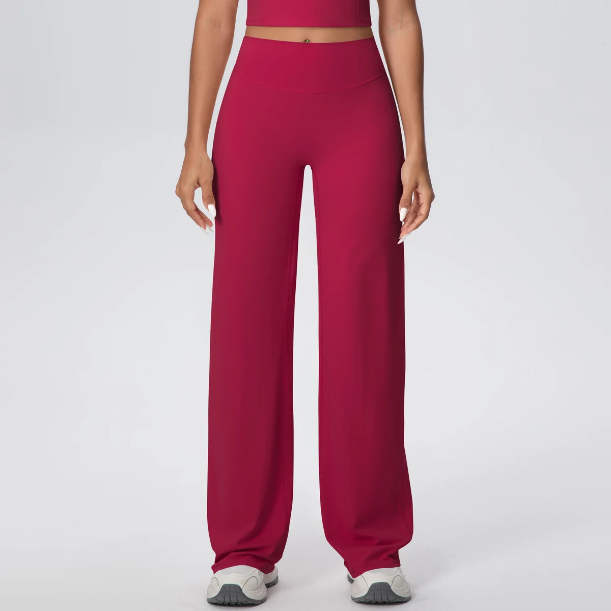 Wide-leg yoga pants – 12 color variants overview display