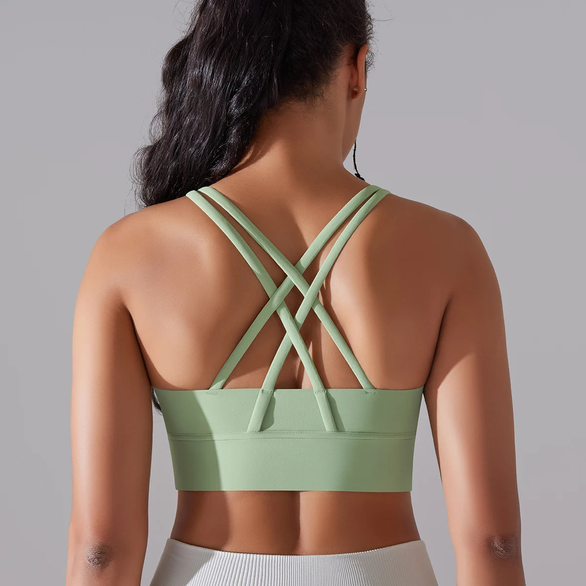 Naked feel sports bra – lightweight nylon elastane fabric
