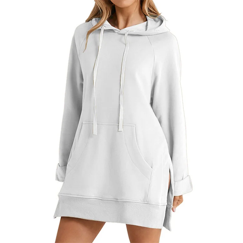 Women's hoodie dress size chart – S to XXXL measurements